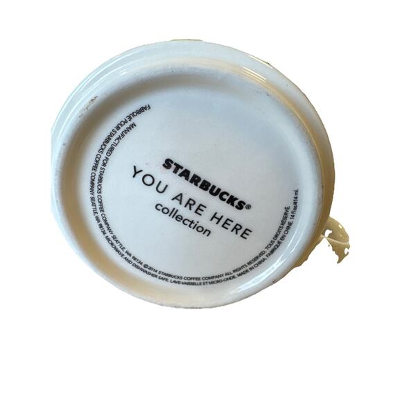 Starbucks Coffee 2014 You Are Here Collection Wisconsin Mug 14 Oz - Picture 3 of 4